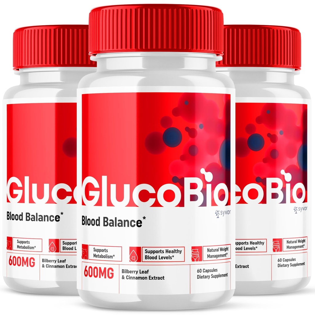 (3 Pack) Glucobio Capsules, Gluco Bio Advanced Glyco Support Formula Pills, Glucobio Extra Strength Supplement, Glucobio Natural Materialss Glycogen Support, Gluco Bio Glycogen İncelemeleri (180 Capsules)