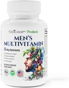 Men's Multivitamin & Mineral Kompleksi Plant-Baseds ile Kompleks - Erkekler için Multivitamin Genel Sağlık, Antioksi ve Doğal Vücut Desteği - 60 Capsules - 30 Day Supply