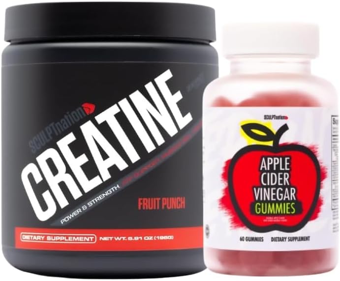 Sculpt Nation by Voloed Tinatine Toz ve Apple Cider Vinegar Sche