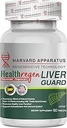 Harvard Apparatus Advanced Liver Cleanse Detox & Repair - Herbal Liver Support with 14-in-1 Herbs-Silymarin Milk Thisitle with Dandelion, Artichoke, Ginger, Boost Energy & Digestive, 60 Tablets