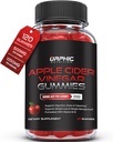 ORPHIC NUTRITION Apple Cider Vinegar Gummies - 1000 mg - ACV Kilo Kayıp Gummies - Destekler Digestion, Detox & Cleansing - VIT B12, Beetroot - Gomitas de Vinagre de Manzana (120 adet)