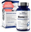 1MD Beslenme BiyomeMD Probiyotikleri | 62 Milyar CFUs, 15 Kapsamlı Strains - Pro & Prebiyotiks | Doktor-Formated for Digestive Health & Immune Support | 30 Capsules