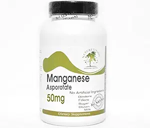 Manganese Asporotate 50 mg - 200 Capsules - Nomixs - Naturetition Supplements