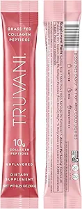 Truvani Hydrolyzed Collagen Hydro | Unflavored | 7 Servisler | 20g Grass-Fed Collagen Protein Toz | Saçları, Çığlığı, Skin ve Ortak Sağlık | Keto | Süt ve Gluten Ücretsiz | Kadın ve Erkekler