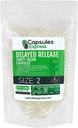 XPRS Nutra Gecikme 2 Boş Kapsüller - 100 Kont Clear Boş Vegan Capsules - Vegetarian Pills - DIY Sebze Kapsülü - Do-It- Yourself Supplements