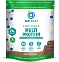 BioTrust Low Carb Protein Tozu - Grass-Fed Hormon Free Cows - GMO, Gluten Free (Chocolate)