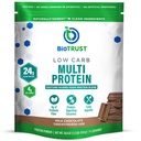 BioTrust Low Carb Protein Tozu - Grass-Fed Hormon Free Cows - GMO, Gluten Free (Chocolate)