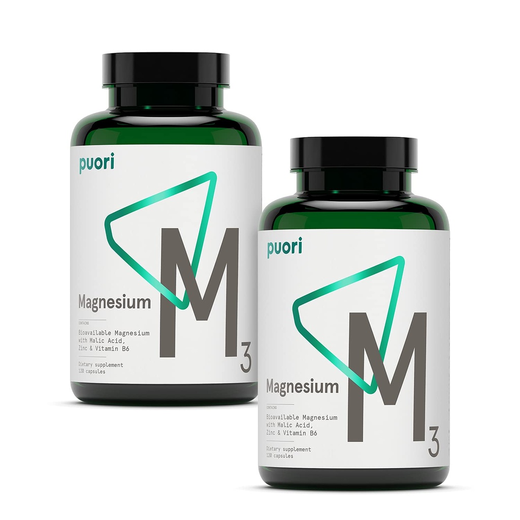 Puori Kompleksi Tamam - Yüksek Abhidrasyon Taurinate & Gluconate, çinko, B6 & Malic Asit Uyku Desteği için, Immune & Bone Health & Muscle Recovery - 240 Vegan Capsules