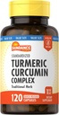 Sundance Turmeric Curcumin Kompleks | 120 Capsules | Black Pepper Extract | Traditional Herb | Non-GMO ve Gluten Free Supplement Supplement