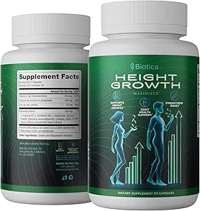 Yüksek Büyüme Pilleri - Doğal HENight Büyüme Maximizer - Bone Upuba Supplement - Büyüme Faktör Desteği ve Stature Development - Gelişmiş Büyülü Pills