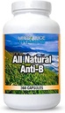LifeSource Vitamins All Natural Anti-B for Immune Support, 14 All Natural Ingredient with Echinacea & Garlic Extract, 360 Immune Defense Capsules