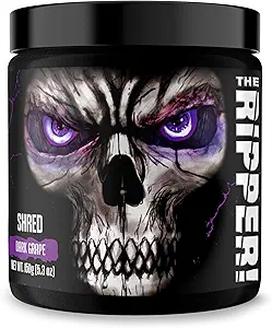 JNX SPORTS The Ripper! Termogenik Fat Burner - Dark Grape 30 Hizmetler | Gelişmiş Hızlı Termogenetik Pre-Workout, Appetite Suppressant for Men & Women