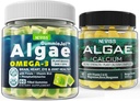 Algae Omega 3 Gummies + Marine Algae Calcium Gummies Bundle
