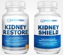 Kidney Rest & Kidney Shield 2-Pack Sche for Kidney Cleanse, Support Kidney Function, Renal Health ve More More More