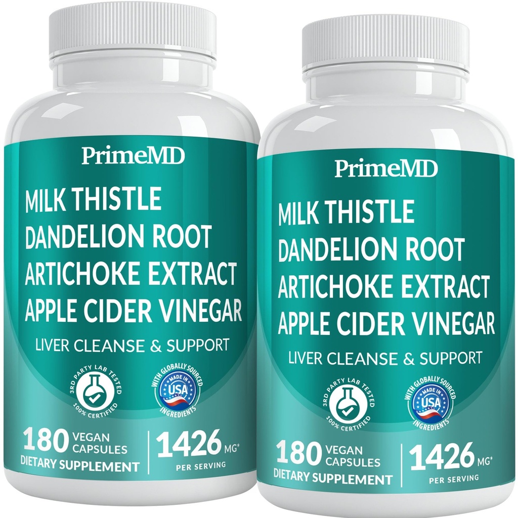 32-σε-1 Liver Cleanse Detox και Επισκευή με Thistle γάλακτος, Silymarin, Artichoke Extract, Beetroot Powder - Gallbladder συμπλήρωμα με Active Liver Health Formula - 1426mg (180ct, Συσκευασία των 2)