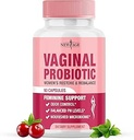 NEW AGE Vaginal Probiyotiks for Women with Prebiyotiks, Cranberry Extract, and a Lactobacillus Probiyotik Mix, Supports Health Balance, Odor Control, Vaginal Flora - 60 Capsules