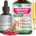 Cat & Dog Φυσική ιατρική UTI & ούρα Φυλλαδική Μόλυνση Θεραπεία με Cranberry - Kidney + Bladder Συμπλήρωμα Υποστήριξης - Καλύτερη Πρόληψη για Ακράτεια Ούρων & Λίθοι Βλατίδας - Pet Νεφρική Υγεία