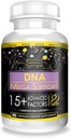 ACTIF DNA Mega Support με 15+ Advanced Factors - Μη ΓΤΟ, Fast-Active, Made in USA, 60 Count
