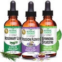 Botanic Choice Passion Flower, Rosemary Leaf, & Gymnema Sylvestre Extracts Sche – Daily General Wellness Kit for General Wellée (1 f. Oz. Her)