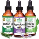 Botanic Choice Passion Flower, Rosemary Leaf, & Gymnema Sylvestre Extracts Sche – Daily General Wellness Kit for General Wellée (1 f. Oz. Her)
