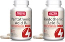 Jarrow Formulas Pantothenic Acid B5 500 mg - 100 Veggie Caps - Essential B Vitamin - Enerji Prodüksiyon & Metabolism Desteği - 100 Hizmet (Pazarlama 2)