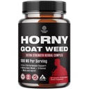 Natures Craft Horny Goat Weed for Men - Ekstra Güçlü Erkek Supplement with Black Maca Root, Tongkat Ali, Saw Palmetto & Panax Ginseng for Stamina & Energy - 90 Capsules