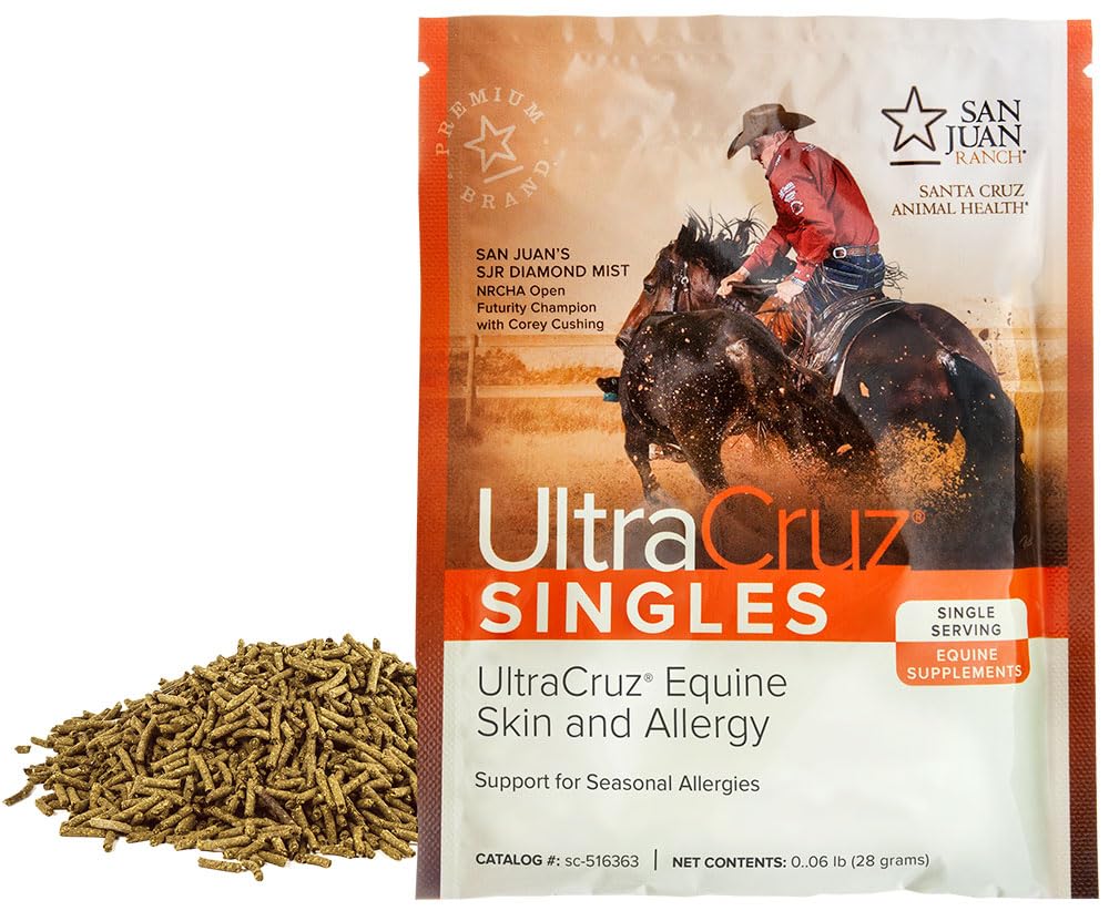 UltraCruz® Equine Skin ve Alerji, 120 Singles