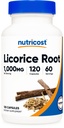 Nutricost Licorice Root 500 mg, 120 Capsules - Non-GMO, Gluten Free
