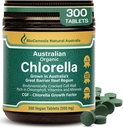 Biogenesis Organik Klorella Tabletleri - 300 Kont (500 mg) | Avustralya Grown | BioDynamic Cracked Hücre Duvar | Chlorophyll, Vitamins & Minerals | Destekler Enerji & Immunity | Vegan Tablet