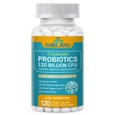 Probiyotiks 120 Milyar CFU-36 Strains + Organik Prebiyotiks + Natural Whole Food Supplement for Ultimate Gut Health Support- 120 Softgels, 60 Day Supply