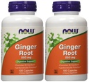 Ginger Root 550 mg 100 Capsules (Pack of 2)