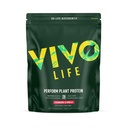Vivo life Perform Plant Protein Powder - Pea & Hemp Protein Blend με BCAA (34,85 oz, Φράουλα & Βανίλια)