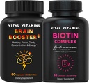 Vitals Vitamin Beyin ATM Plus + Biotin Kompleksi Capsules