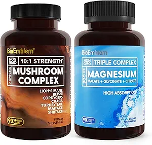 BioEmblem Triple Magnezyum Kompleksi ve Mushroom Kompleksi