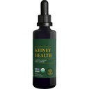 Global Healing USDA Organic Kidney Health with Cranberry & Hydrangea - Υγρό συμπλήρωμα καθαρισμού νεφρών & λίθων διαλύτης για την υγεία ούρων - Detox & Repair Formula για τον έλεγχο της ουροδόχου κύστης - 2 FL Oz