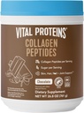 Ζωτικές πρωτεΐνες Collagen Peptides συμπλήρωμα σκόνης, Hydrolyzed Collagen για το δέρμα, τα μαλλιά, νύχια & αρθρώσεις, σοκολάτα, 28 εξυπηρετούν