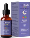 TruHeight Kids Sleep Tincture Ages 2+ (Watermelon Flavor) - Bebekler, Toddler & Çocuklar Doğal Uyku Yardımı - Bebek, Toddler, Çocuk Melatonin 2 Yıl Eski+ - B6, Riboflavin, çinko, Copper, Lemon Balmlon