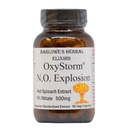 Barlowe's Herbal Elixirs OXYSTORM® N.O. Patlama | Red Spinach % 9 | Doğal Nitrik Çimento ATM | 500 mg Per Capsule | 60 Vegan Capsules | No Oxalates, Stearate-Free, Glass Şişed