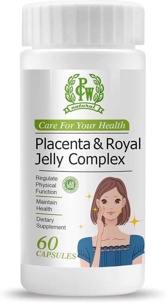 PCW Placenta & Royal Jelly Kompleksi, 60 capusles