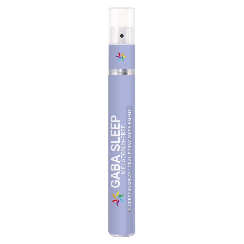 Melatonin Free GABA Sleep Support Spray Supplement -Vegan, Natural & effective Oral Spray with GABA, L-Theanine, 5 HTP, & Herbal Mix. No Melatonin, 30 Day Supply