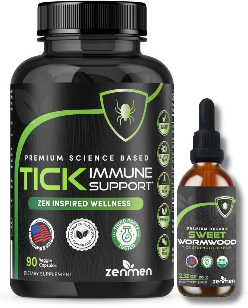 Zenmen Immune Support Sche: Tick Immune Support and Sweet Wormwood Tincture