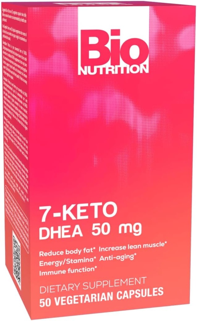 Bio Beslenme 7Keto 50 Vejetaryen Capsules | DHEA 50 mg | Güçlü Immune Health | Energy & Stamina