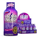 Enerji Focus+ Ekstra Güçlü Enerji Shot 4 Pack, 260 mg Natural Caffeine, B-Vitamins, CoQ10, Amino Asits, Focus, Verimlilik & Clarity, Zero Sugar, Gluten-Free, 1.93 fl oz