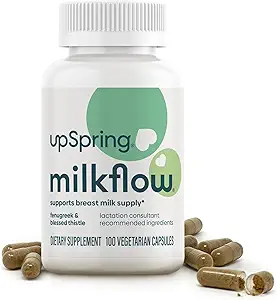 Süt tedariki için süt akışı Lactation Supplement for Milk Supply Artugreek & feat Thistle, Non-GMO, Lactation Support 100 Vegan Capsules