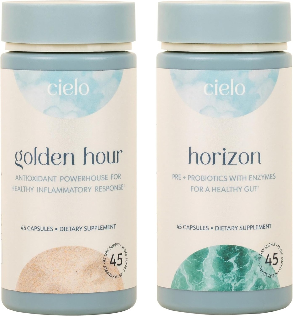 Cielo Golden Hour & Horizon Bundle - Προβιοτικά και αντιοξειδωτικά σετ (45 Ημέρα προσφοράς)