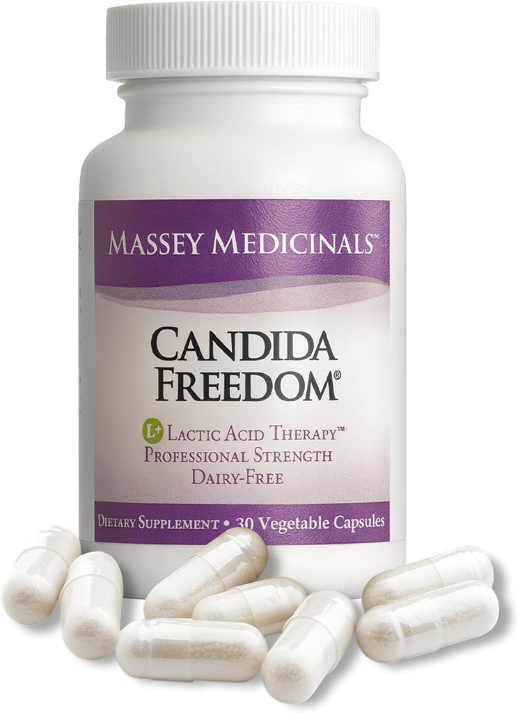 Massey Medicinals Colon Cleanse Pills - Vibrant Living - Gut Health Probiyotik Kompleks - 30 Capsules