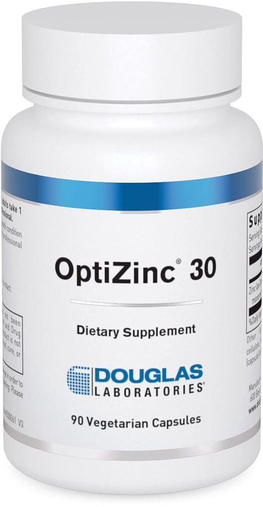 Douglas Laboratories Opti çinko 30 mg. | çinko Monomethionine Supports Immune Function and Health Skin | 90 Capsules