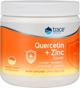 Trace Minerals Quercetin Plus Zinc Powder - Αντιοξειδωτικό συμπλήρωμα για ανοσοποιητική υποστήριξη - Ορυκτό συμπλήρωμα Βοηθά Καρδιαγγειακή υγεία - Περιλαμβάνει βιταμίνη C & ιωνικό - κρέμα πορτοκάλι, 120g (30 σερβίτσια)