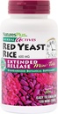 NaturesPlus Herbal Actives Red Yeast Rice, Genişletilmiş Yayın - 600 mg, 120 Mini Tablet - Herbal Supplement - Vegan, Vegetarian, Gluten-Free - 60 Hizmetler