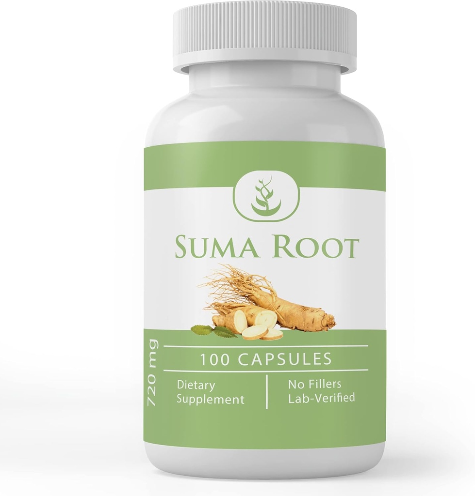 Pure Original Materialss Suma Root, (100 Capsules) Her zaman Pure, No Wordss veya Fillers, Lab TY
